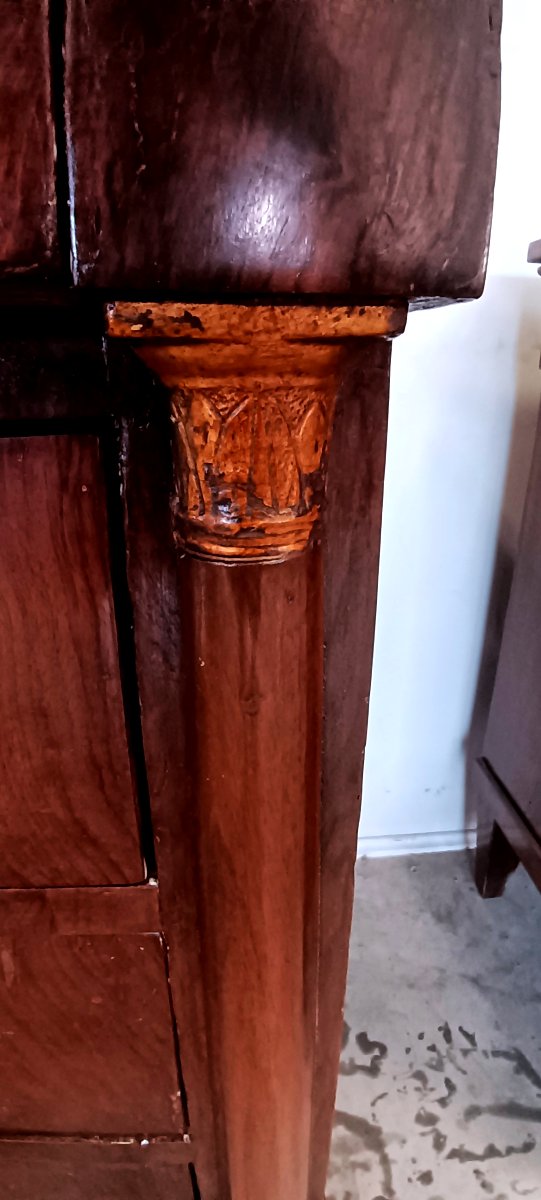  Pair Of Neoclassical Drawers Lombard-photo-5