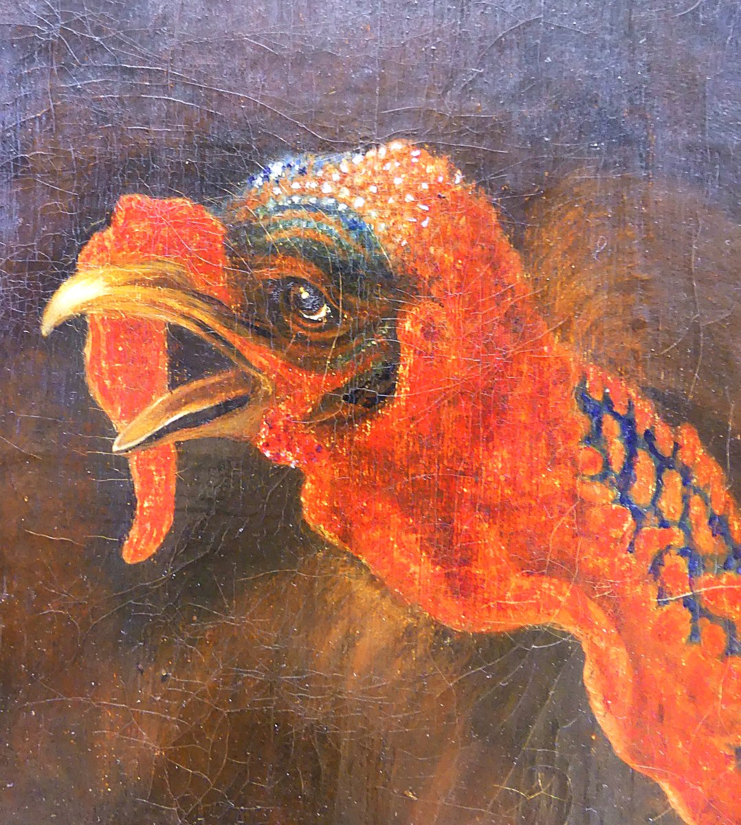 Dispute Between Turkey And Rooster "" By Abraham Busschop"""-photo-6