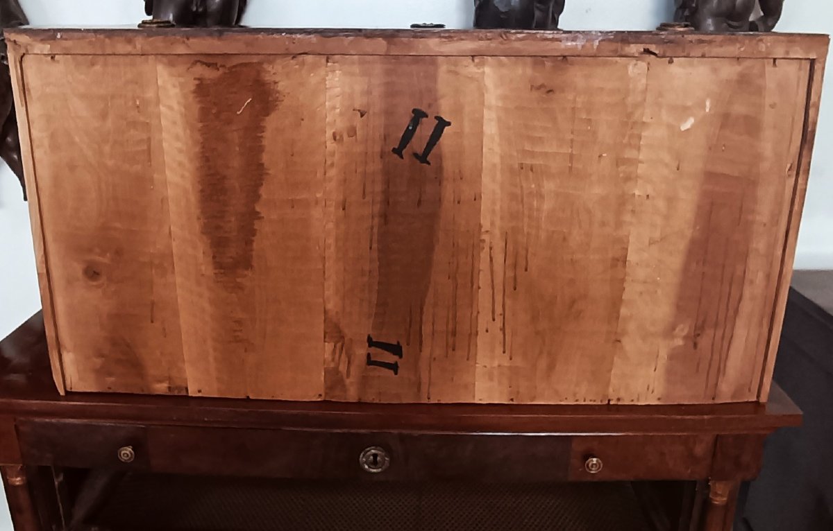 Lombardy: Pair Of Neoclassical Chest Of Drawers-photo-3