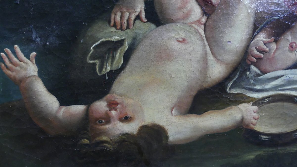 ALLÉGORIE DES PUTTIS, XVIIIe SIÈCLE-photo-4