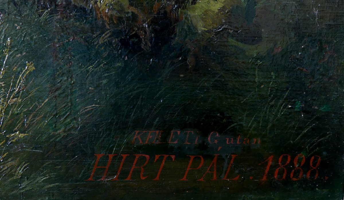 Horti, Pál (1865 - 1907) "PARC DE BUDAPEST"-photo-7