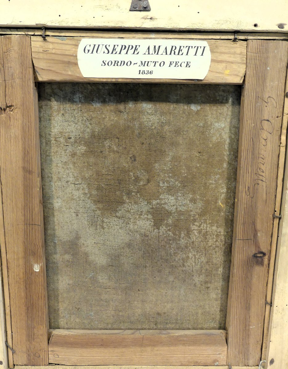 GIUSEPPE AMARETTI GÊNES PREMIÈRE MOITIÉ DU XIXE SIÈCLE-photo-2