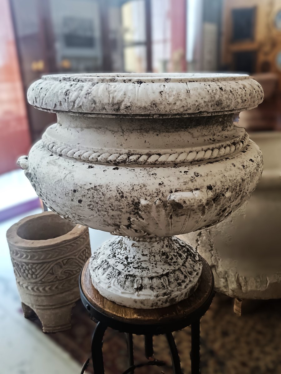 Grand vase néoclassique Piedmont-photo-3