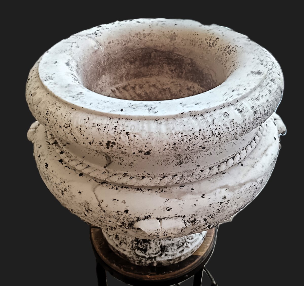 Grand vase néoclassique Piedmont-photo-2