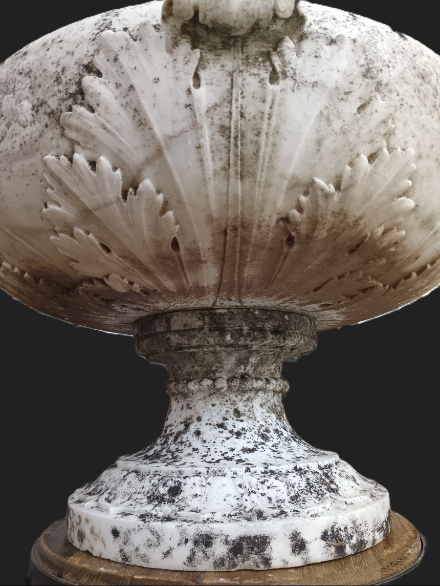 Grand vase néoclassique Piedmont-photo-4