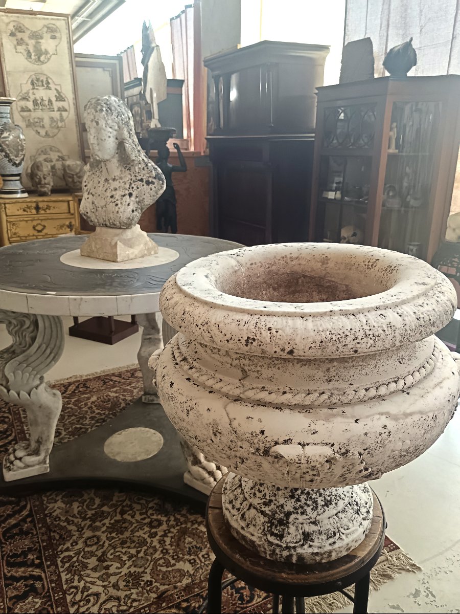 Grand vase néoclassique Piedmont-photo-7