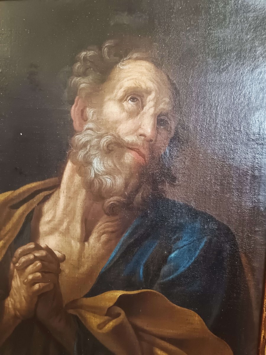 Les Larmes de saint Pierre, de Giuseppe Antonio Pianca, d'après Guido Reni.-photo-1