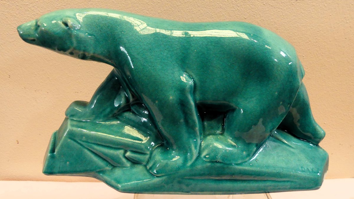 EDOUARD CAZAUX « OURS POLAIRE »-photo-2