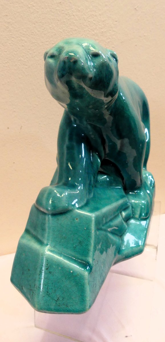 EDOUARD CAZAUX « OURS POLAIRE »-photo-4