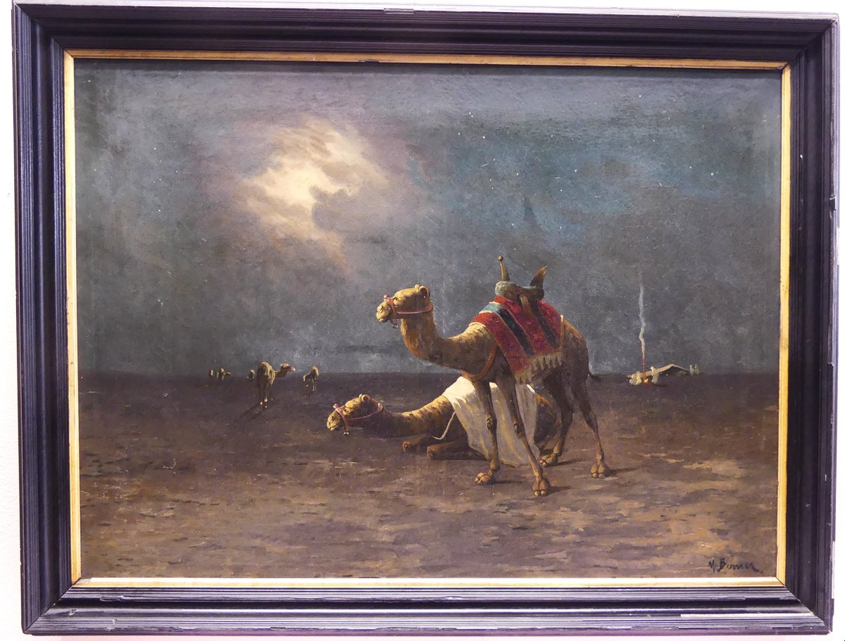 M. Bouvier « Nuit dans le désert »