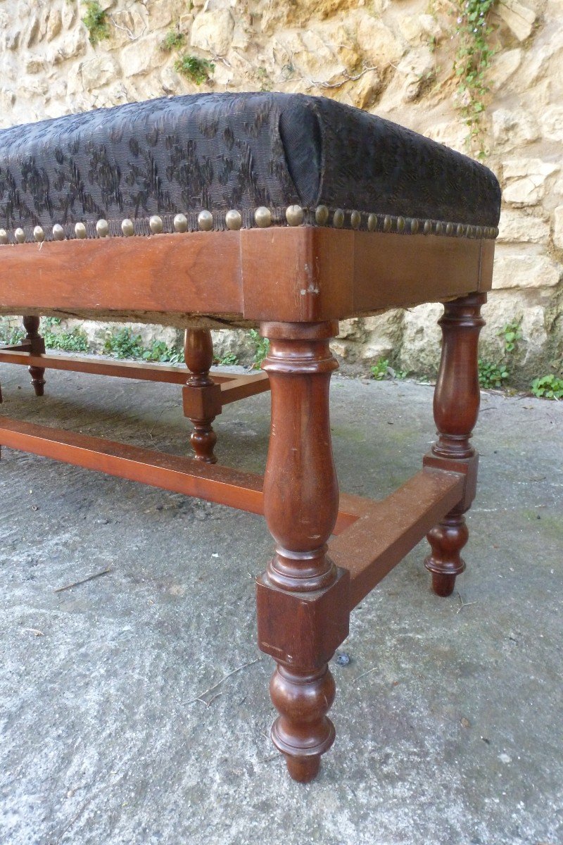Pair Of Large Hall Benches Circa 1830-photo-4