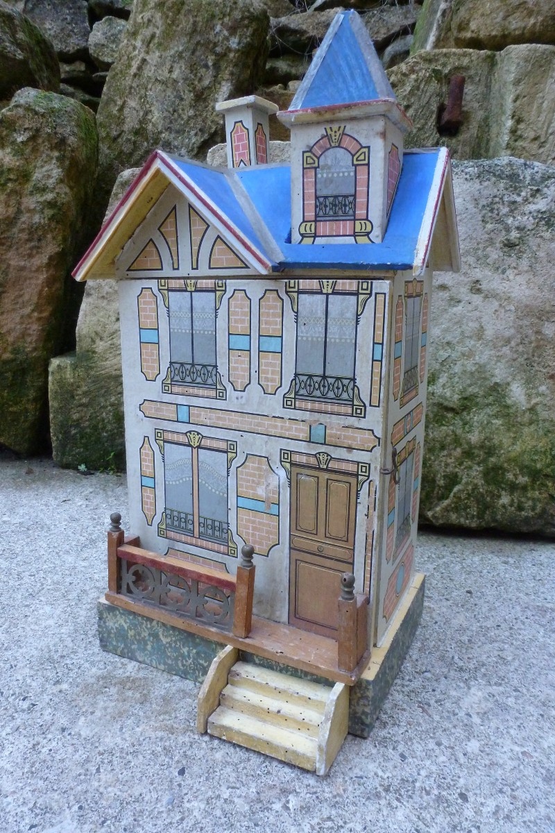 Maison de poupée  française modèle Deauville.-photo-1