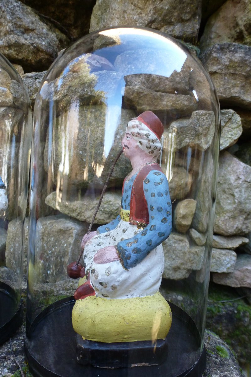 Paire  de santibellis  XIX e siecle-photo-2