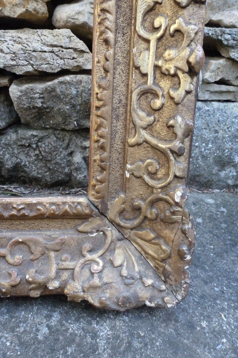 Regence Period Gilded Wood Frame.-photo-4