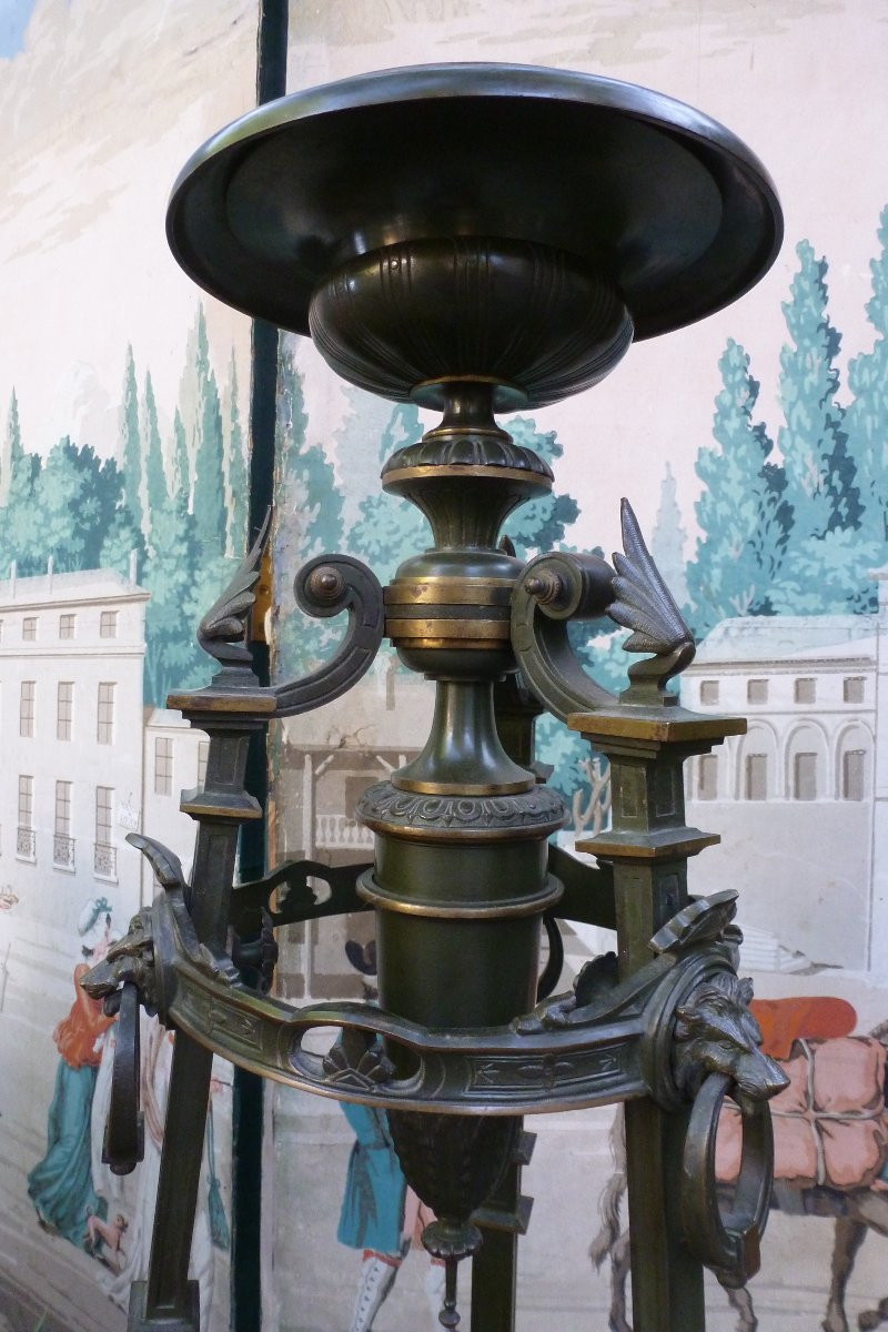 Selette en bronze circa 1880-photo-2