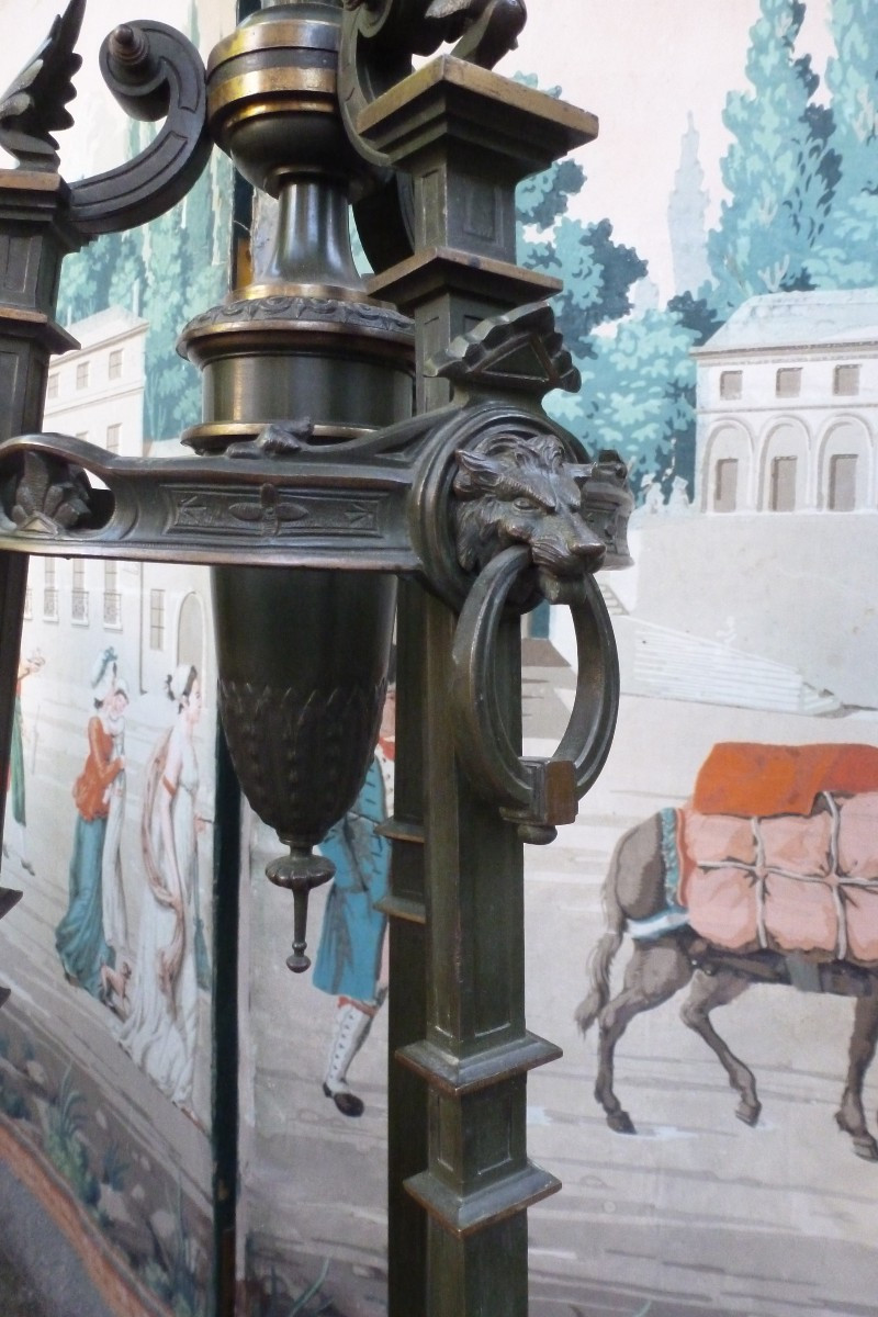 Selette en bronze circa 1880