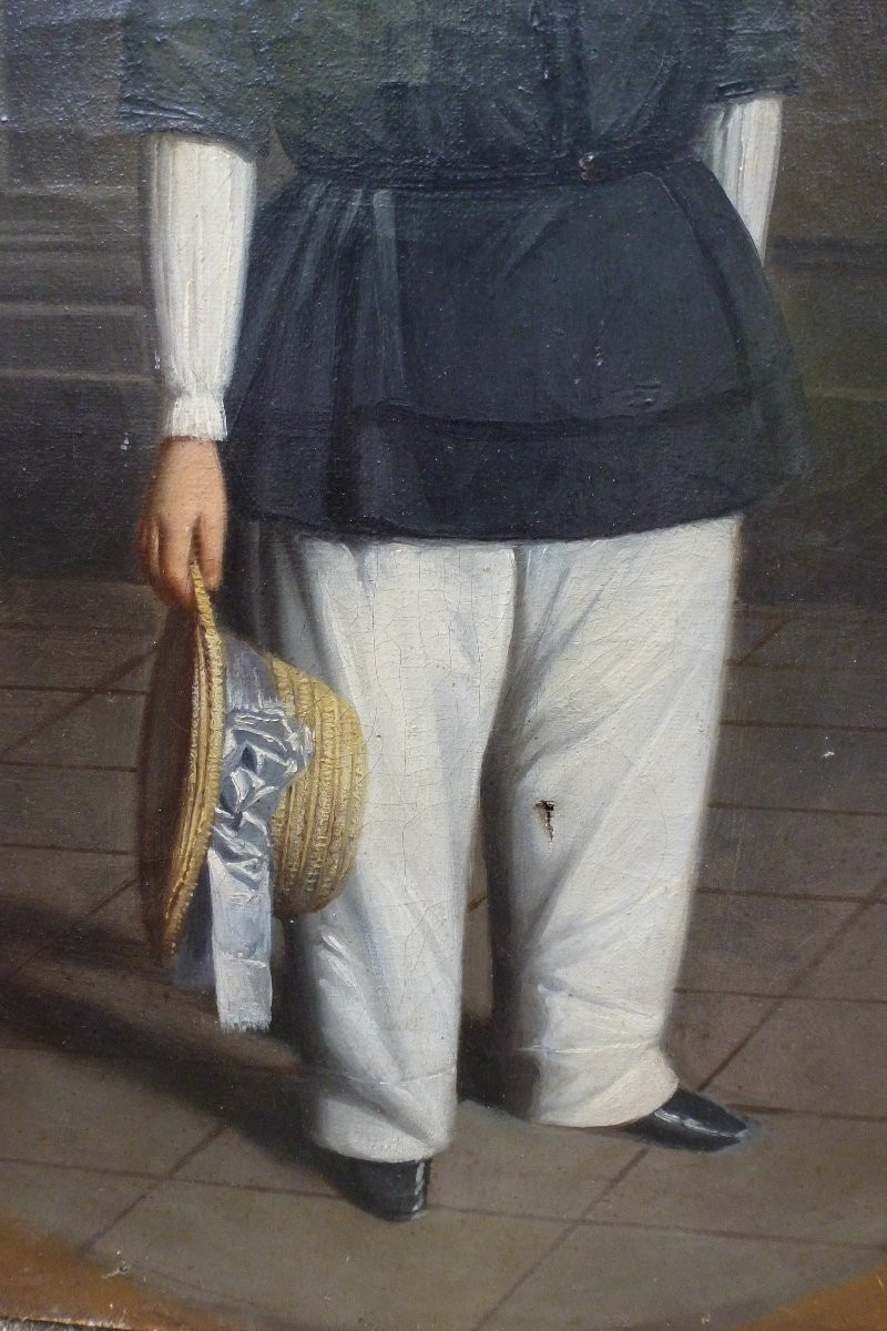 Portrait d enfant  XIX e siecle -photo-2