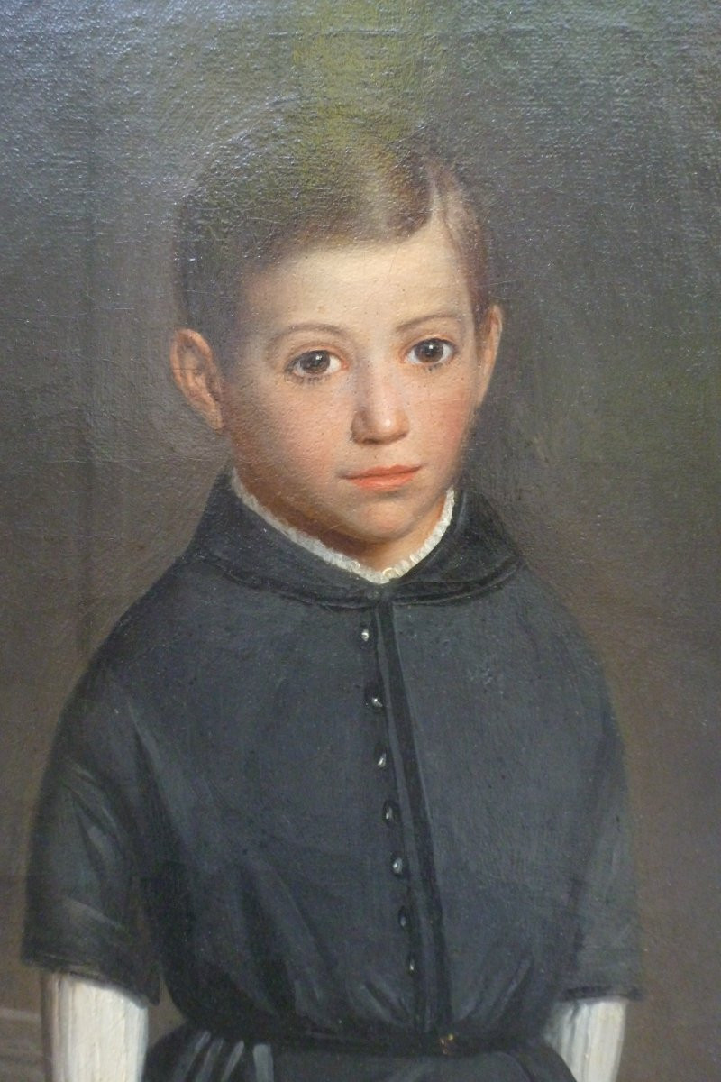 Portrait d enfant  XIX e siecle -photo-4