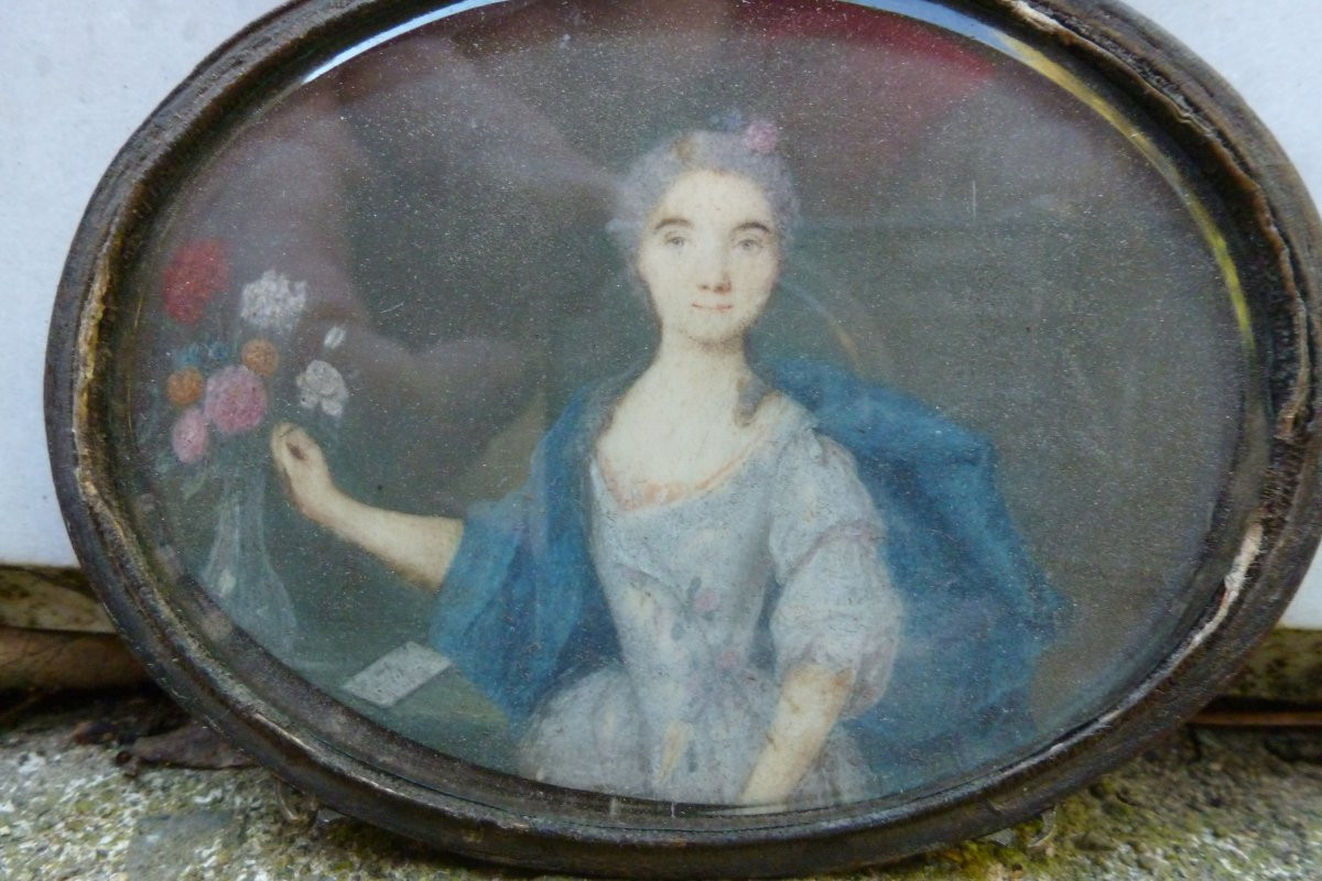 Miniature In 18th Century Case-photo-2