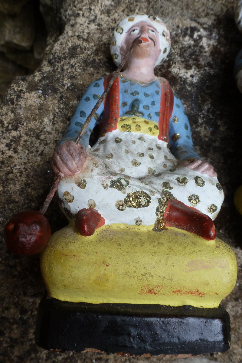 paire de santibellis  miniatures XIX e siecle -photo-2