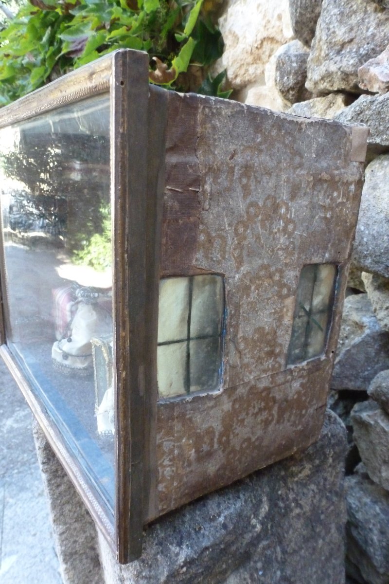"l annonciation " Diorama XVIIIe  -photo-3