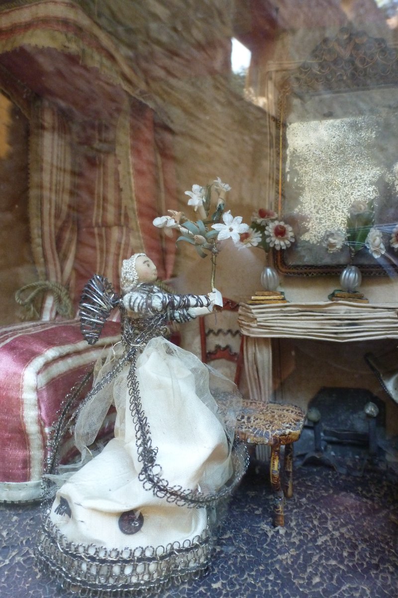 "l annonciation " Diorama XVIIIe  -photo-5