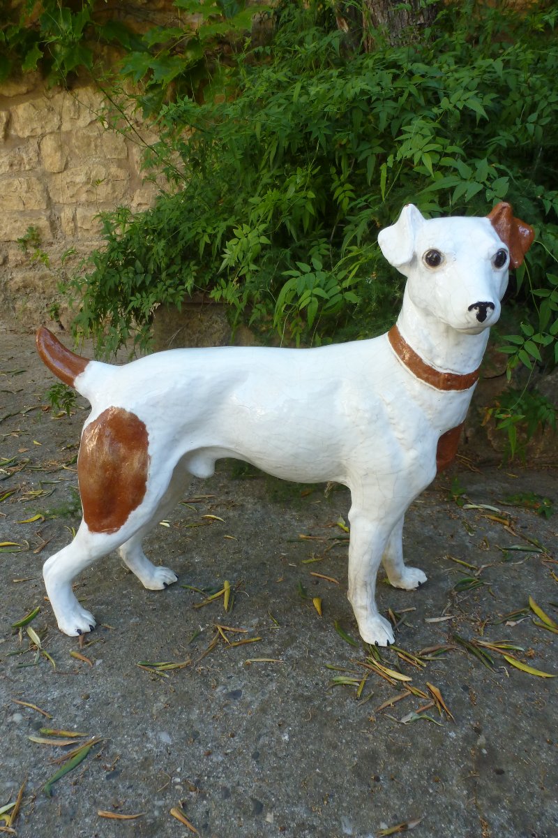 Pottery Dog From Bavent.-photo-2