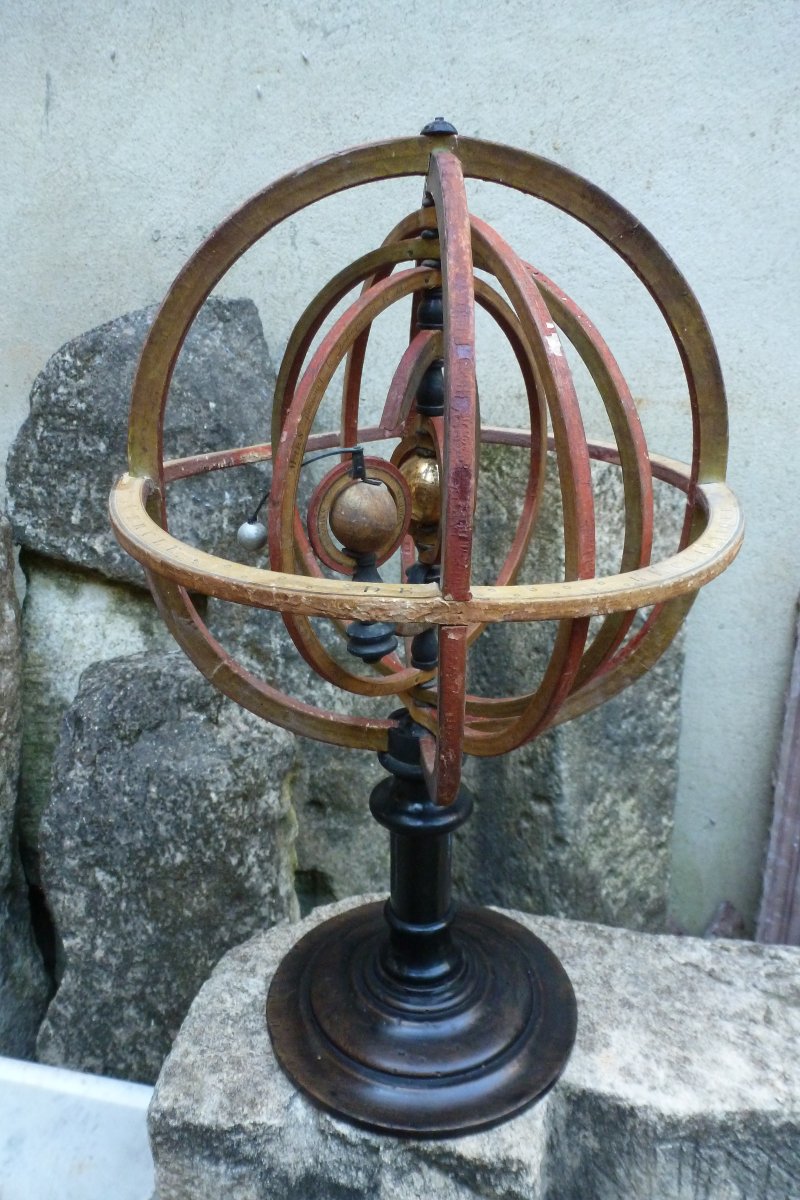 Copernican Armillary Sphere From The Late 18th To Early 19th Century-photo-1