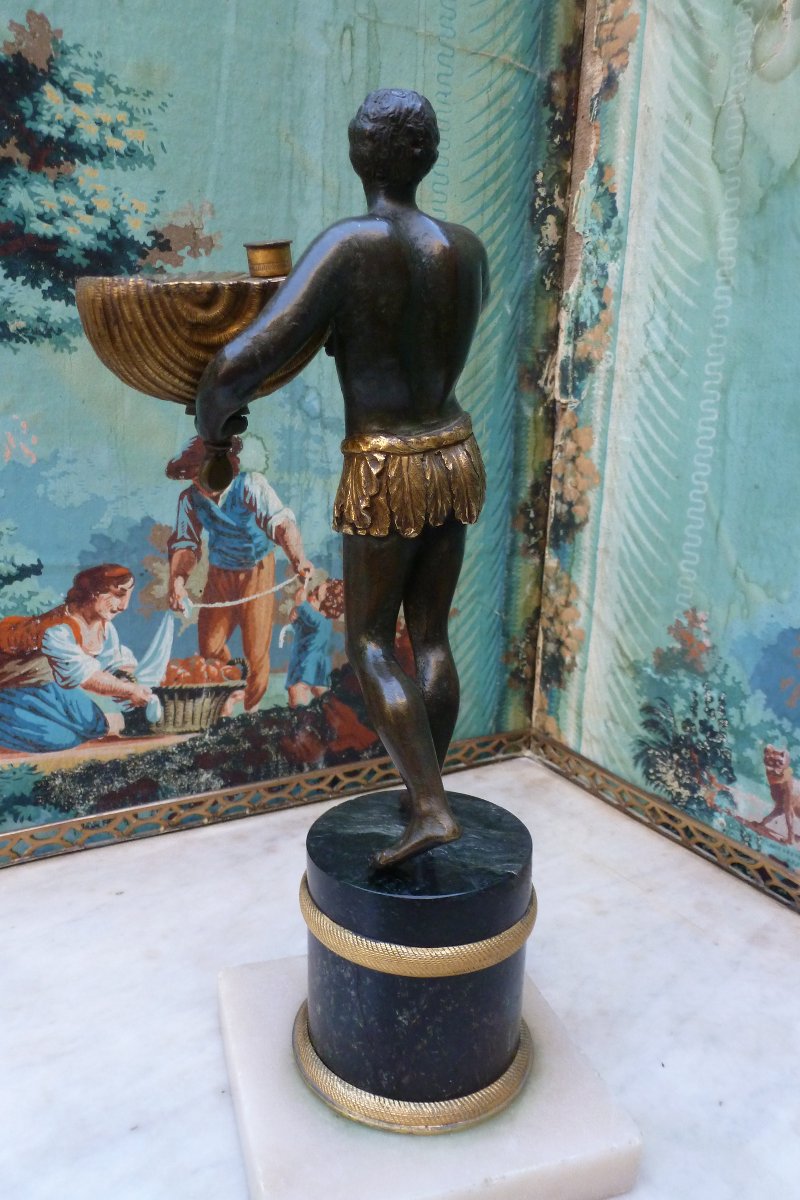 Lampe à  huile epoque Louis XVI-photo-4