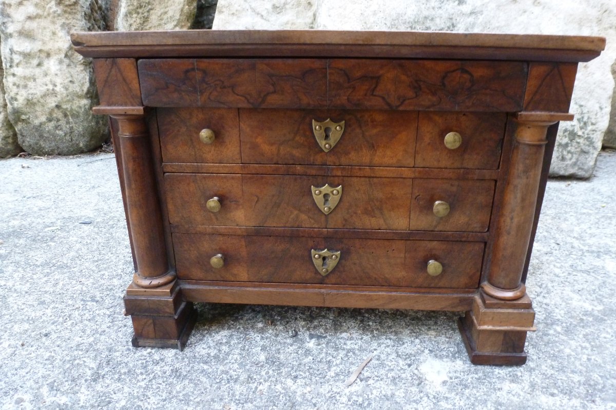 Miniature Chest Of Drawers, Circa 1820
