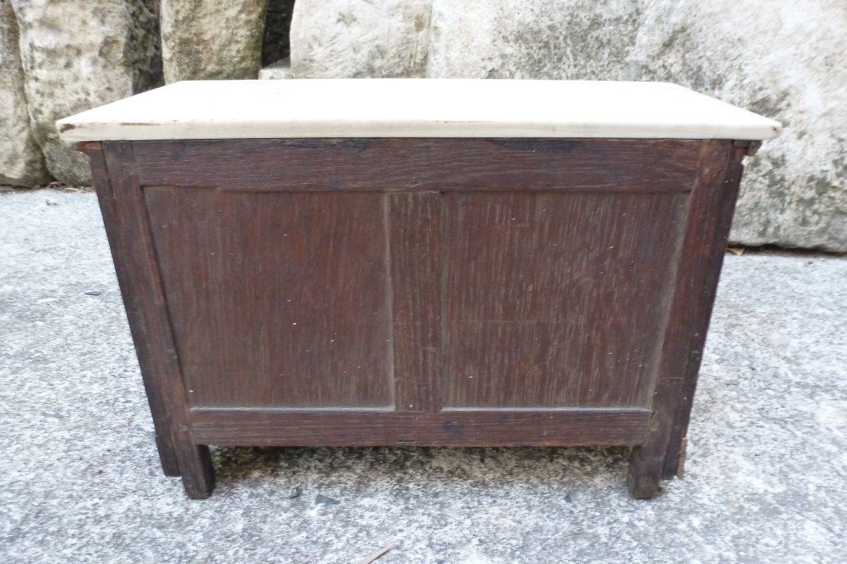 Miniature Empire-style Chest Of Drawers-photo-3