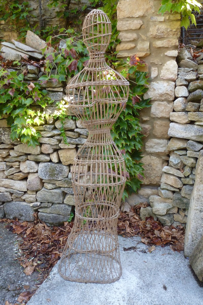Wicker Mannequin, Circa 1950-photo-2