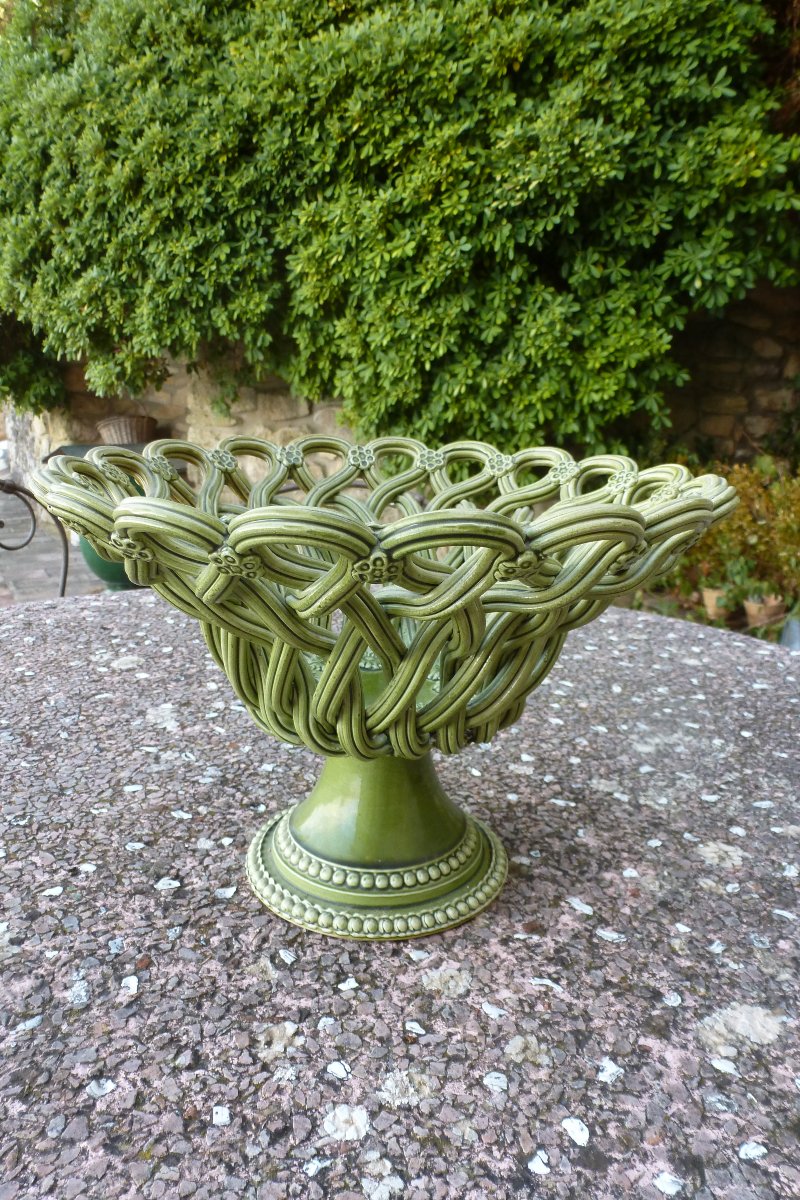 Coupe en ceramique par PICHON à Uzes.