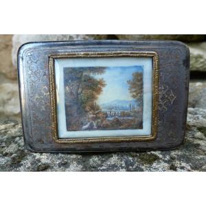 Tabatiere XIX e siecle 