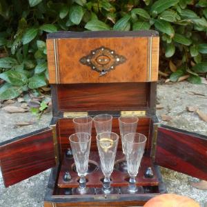 Diminutif de cave à liqueur Napoleon III