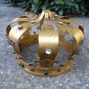 Couronne de procession XIX e siecle