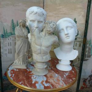 Suite Of Four 19th Century Plates