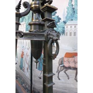 Selette en bronze circa 1880