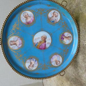 Gueridon With Seditious Decor XIX E Siecle