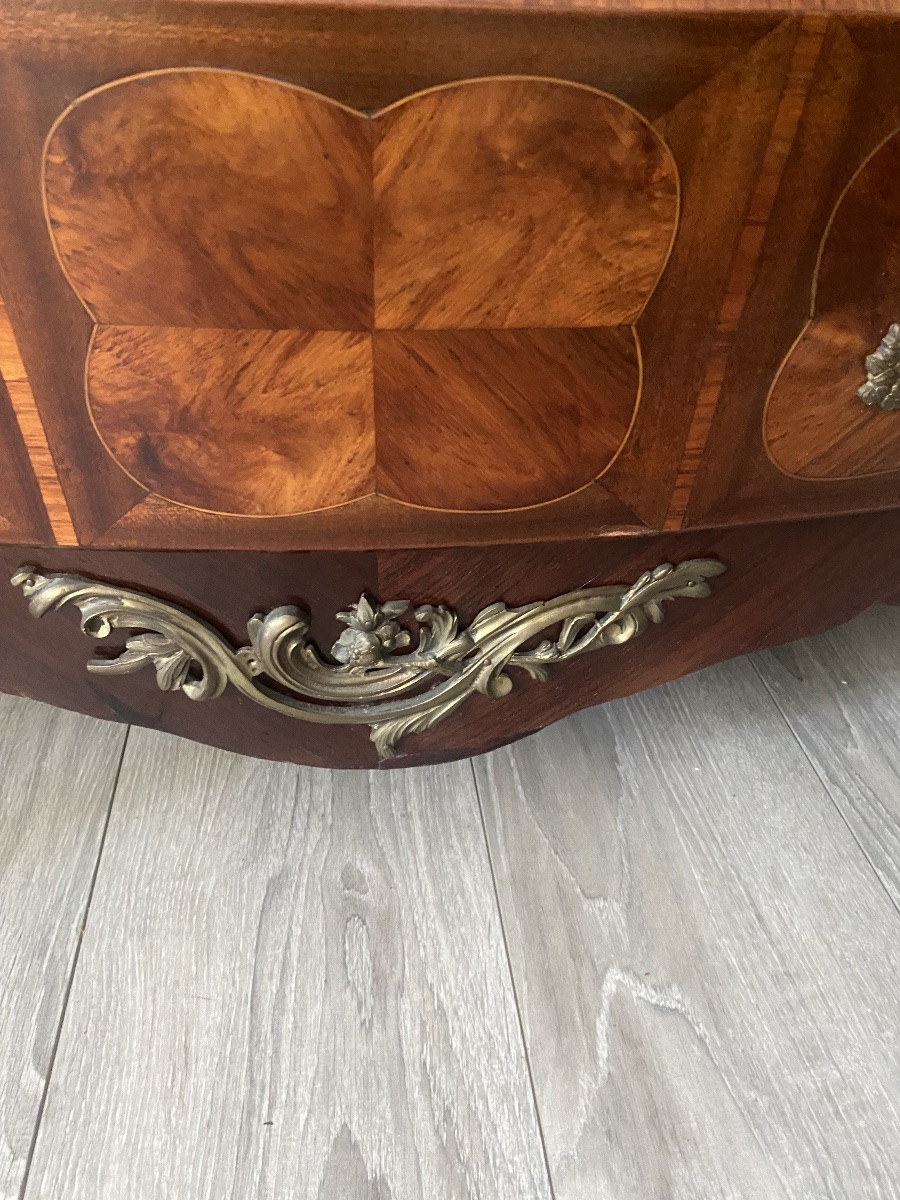 Commode tombeau de style  louis XV-photo-2