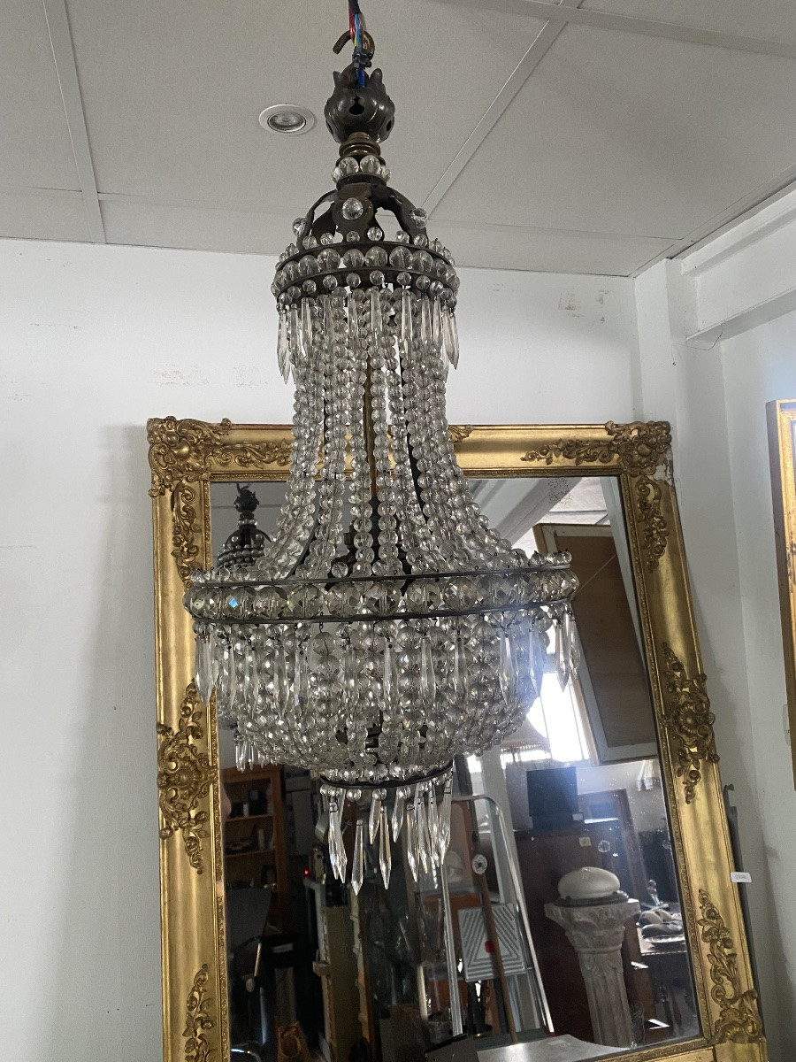 19th Century Hot Air Balloon Chandelier -photo-2