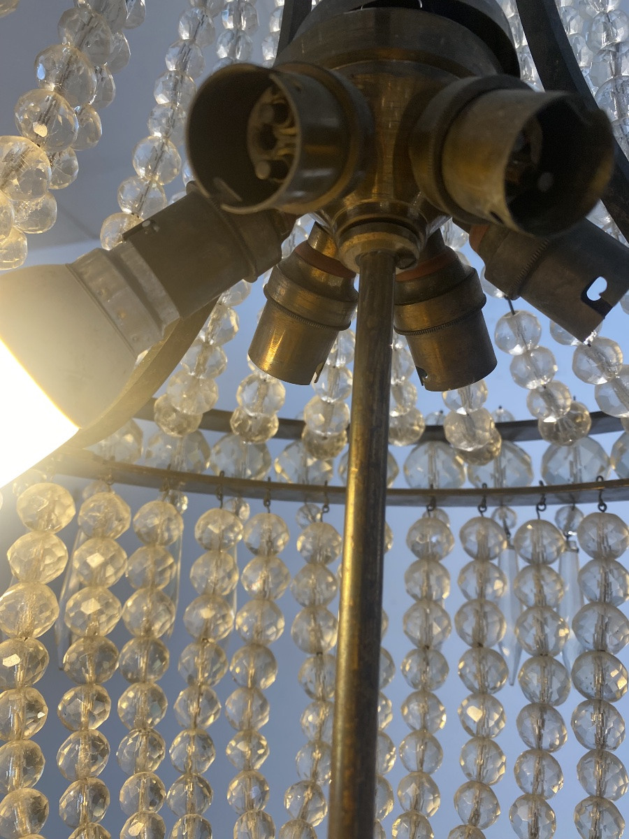 19th Century Hot Air Balloon Chandelier -photo-4