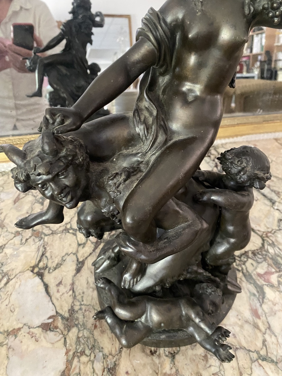 Bronze: Woman Riding A Faun -photo-1
