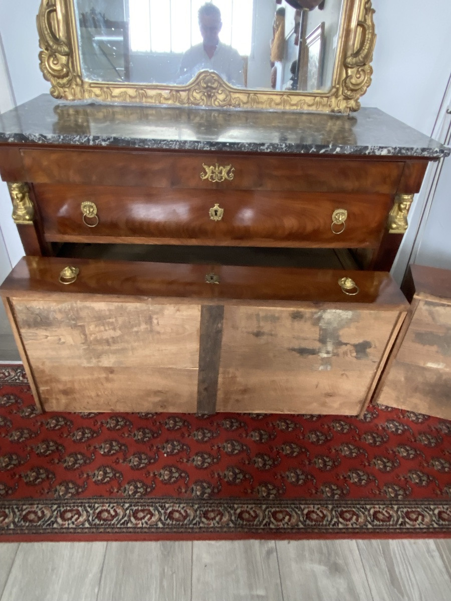 Commode empire retour d Egypte -photo-2