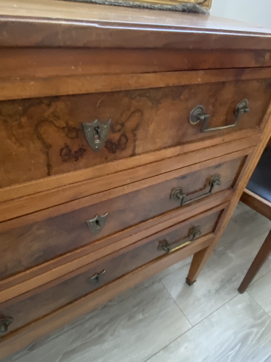 Commode Louis XVI merisier massif -photo-3
