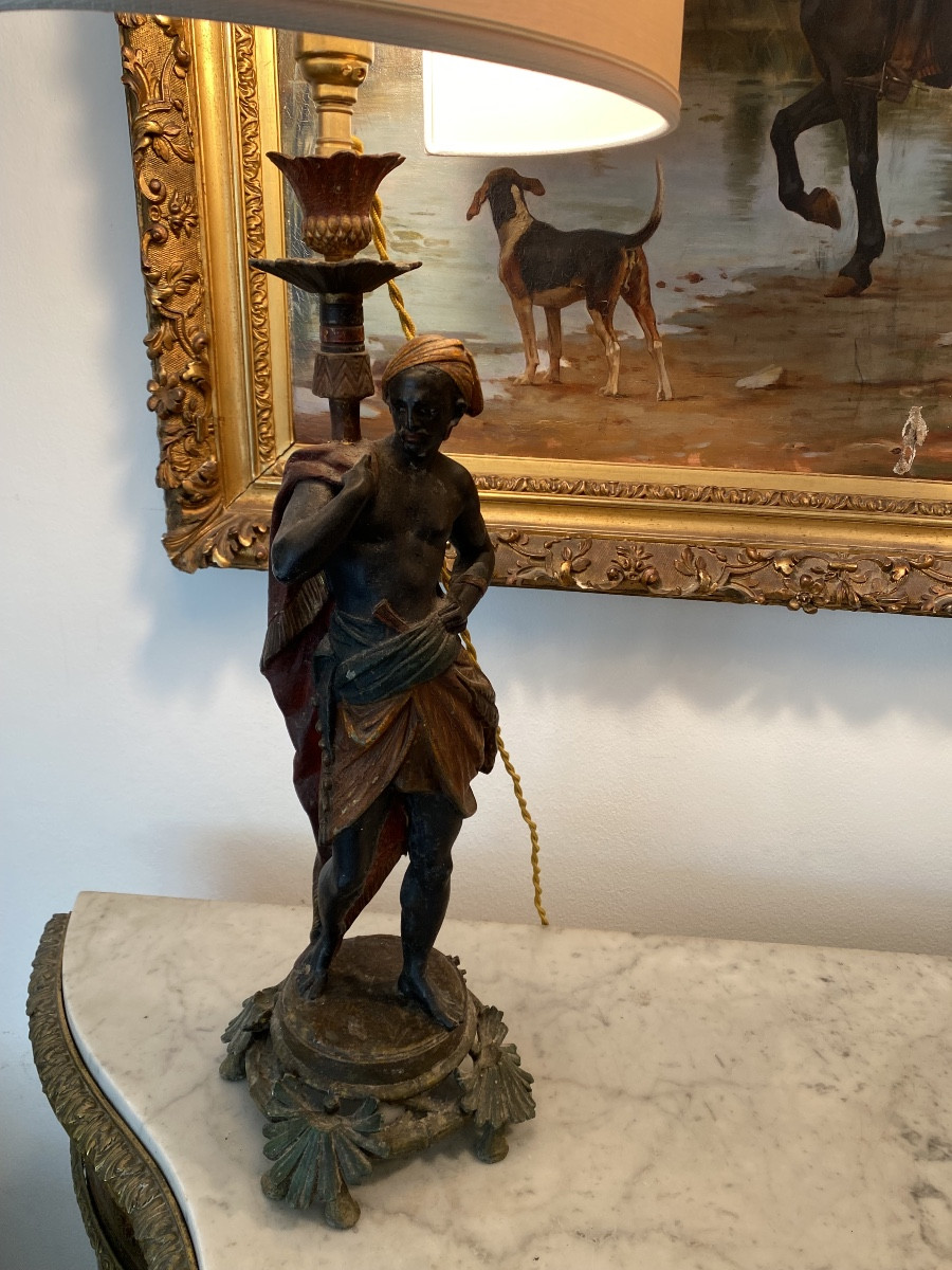 Paire de lampe Regule polychrome 19 iel orientalistes-photo-7