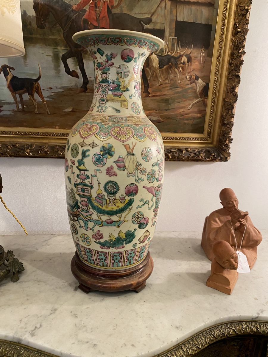 Vase canton 46 de haut 