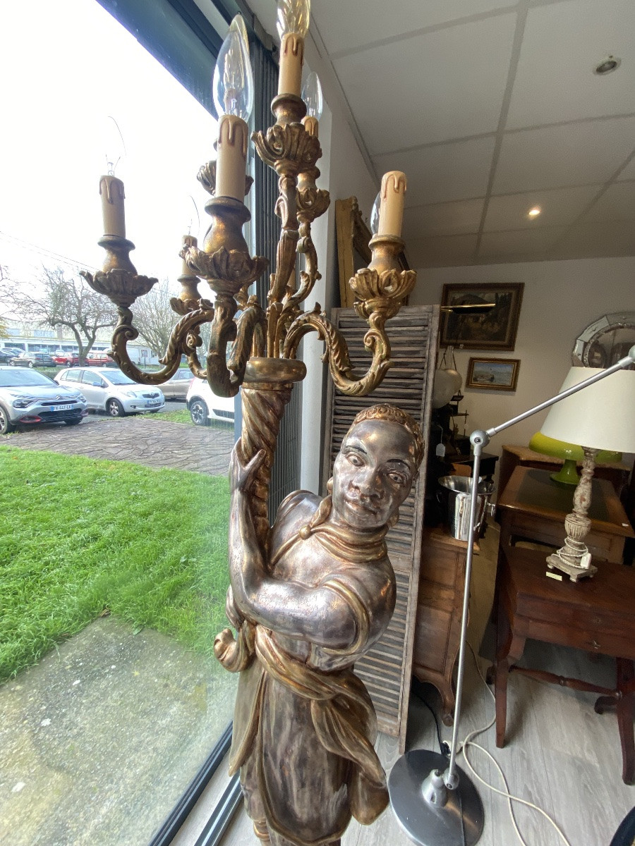 Nubien lampadaire années 70-photo-3