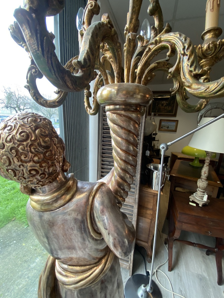 Nubien lampadaire années 70-photo-4