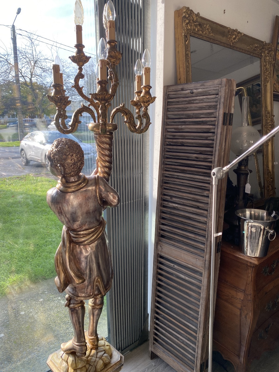 Nubien lampadaire années 70-photo-8